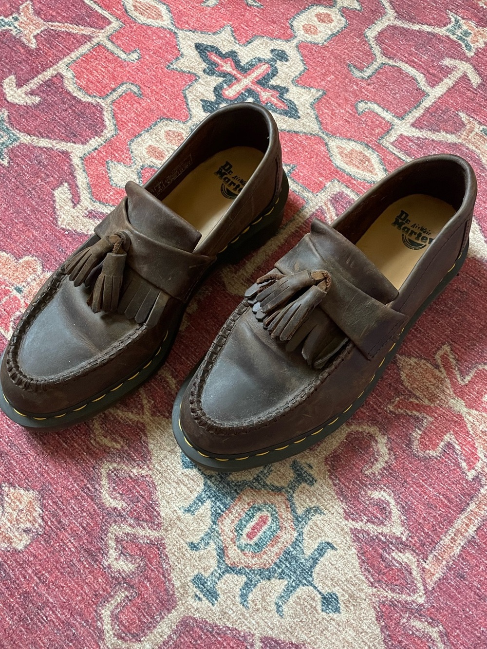 Dr. Martens Brown Tassel Loafers
